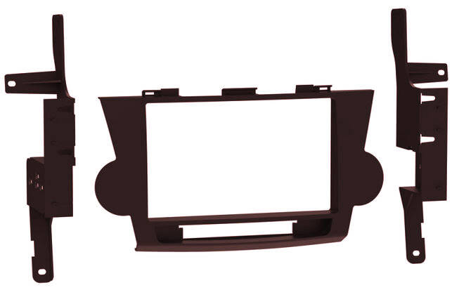 Metra Toyota Highlander without NAV Pioneer 8" Dash Kit (Brown) ('08 - '12)