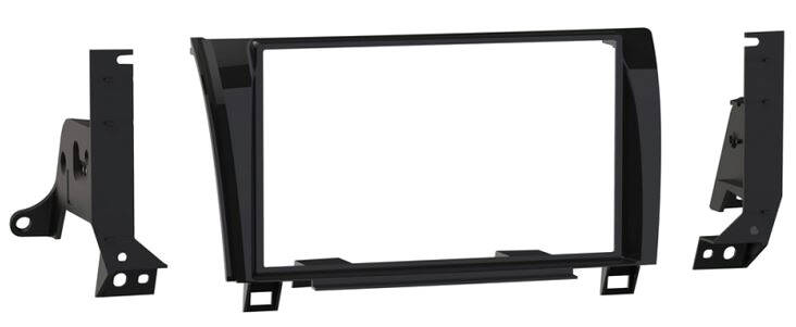 Metra Toyota Tundra / Sequoia Pioneer 8" Dash Kit (Matte Black) ('07 - up)