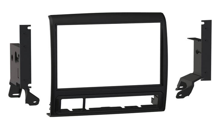 Metra Toyota Tacoma Pioneer 8" Dash Kit (Matte Black) ('12 - '15)