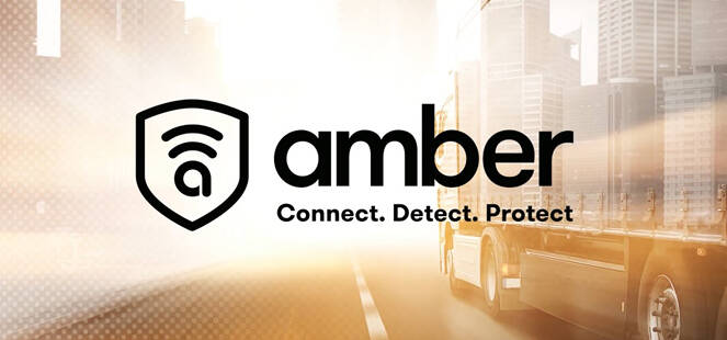 amber banner